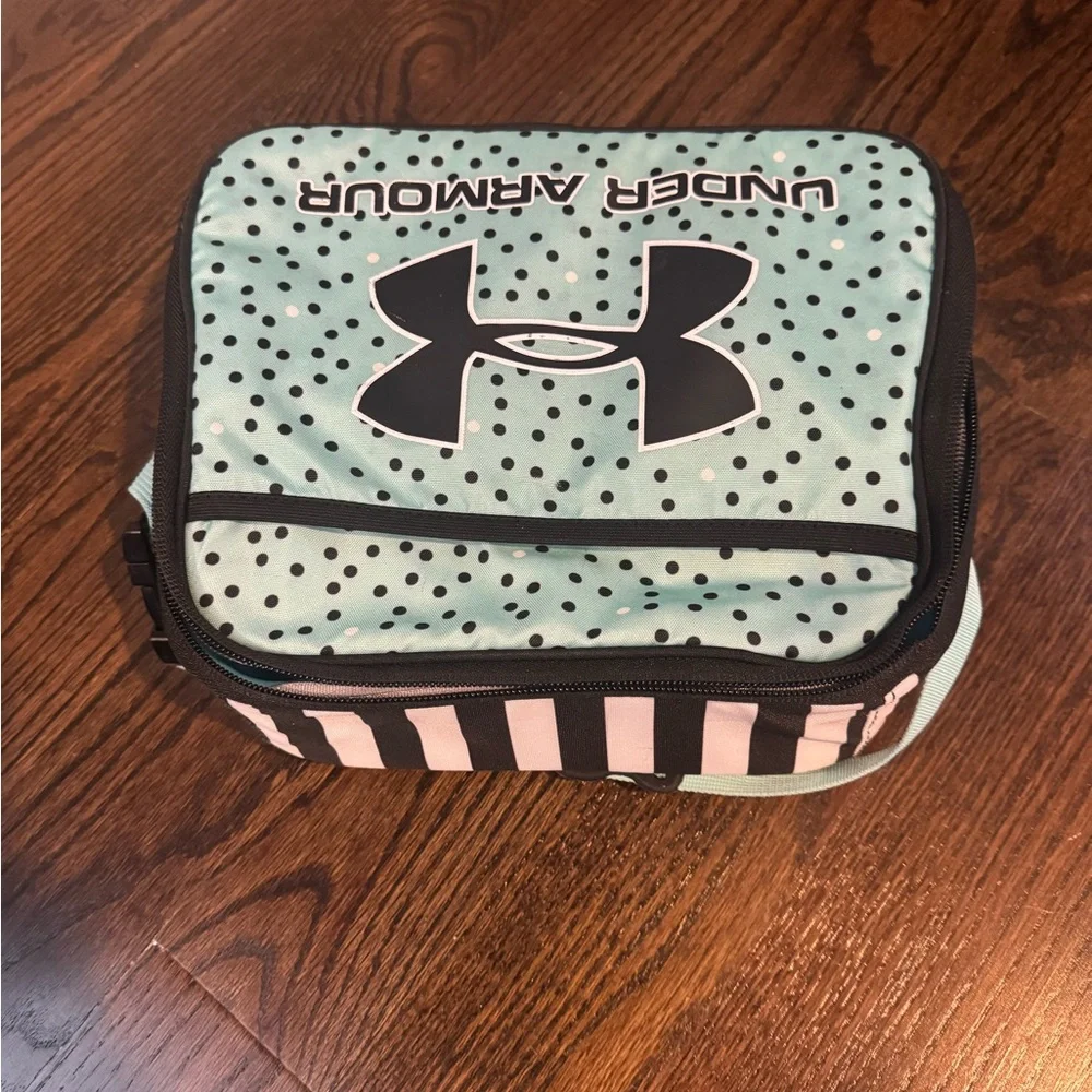 Under Armour Teal and Black Lunch Bag